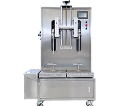 新上市雙頭稱重灌裝機運行視頻，工廠實拍！